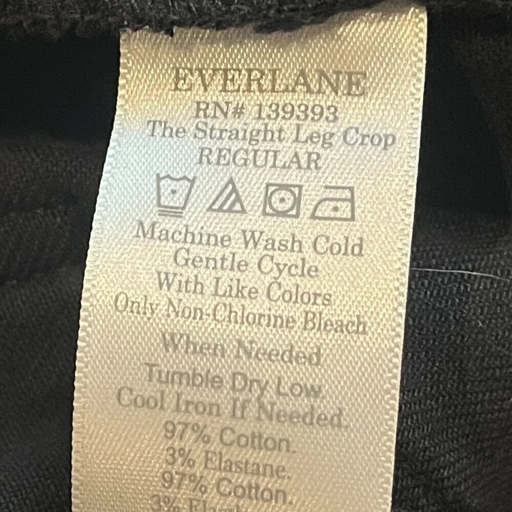 Everlane black Straight Leg Crop jeans - Picture 5 of 5